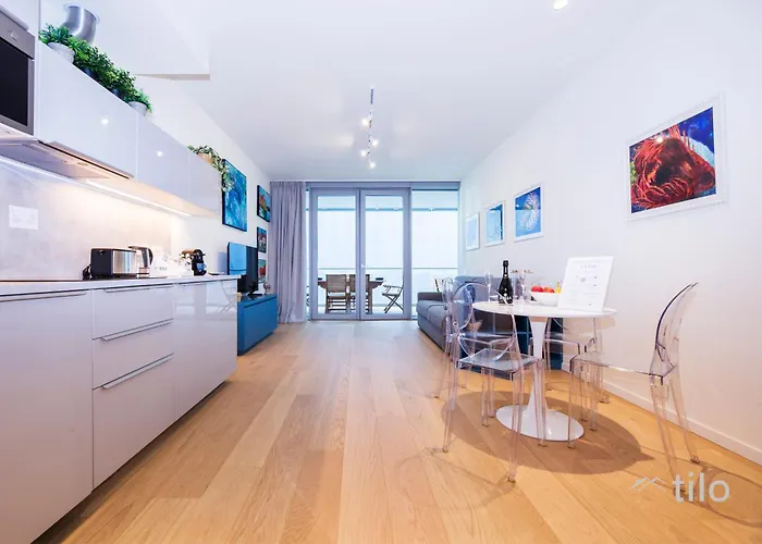 Waterfront Luxury, 1Br, Free Parking, Ac, Netflix & Wifi By Tilo Lux