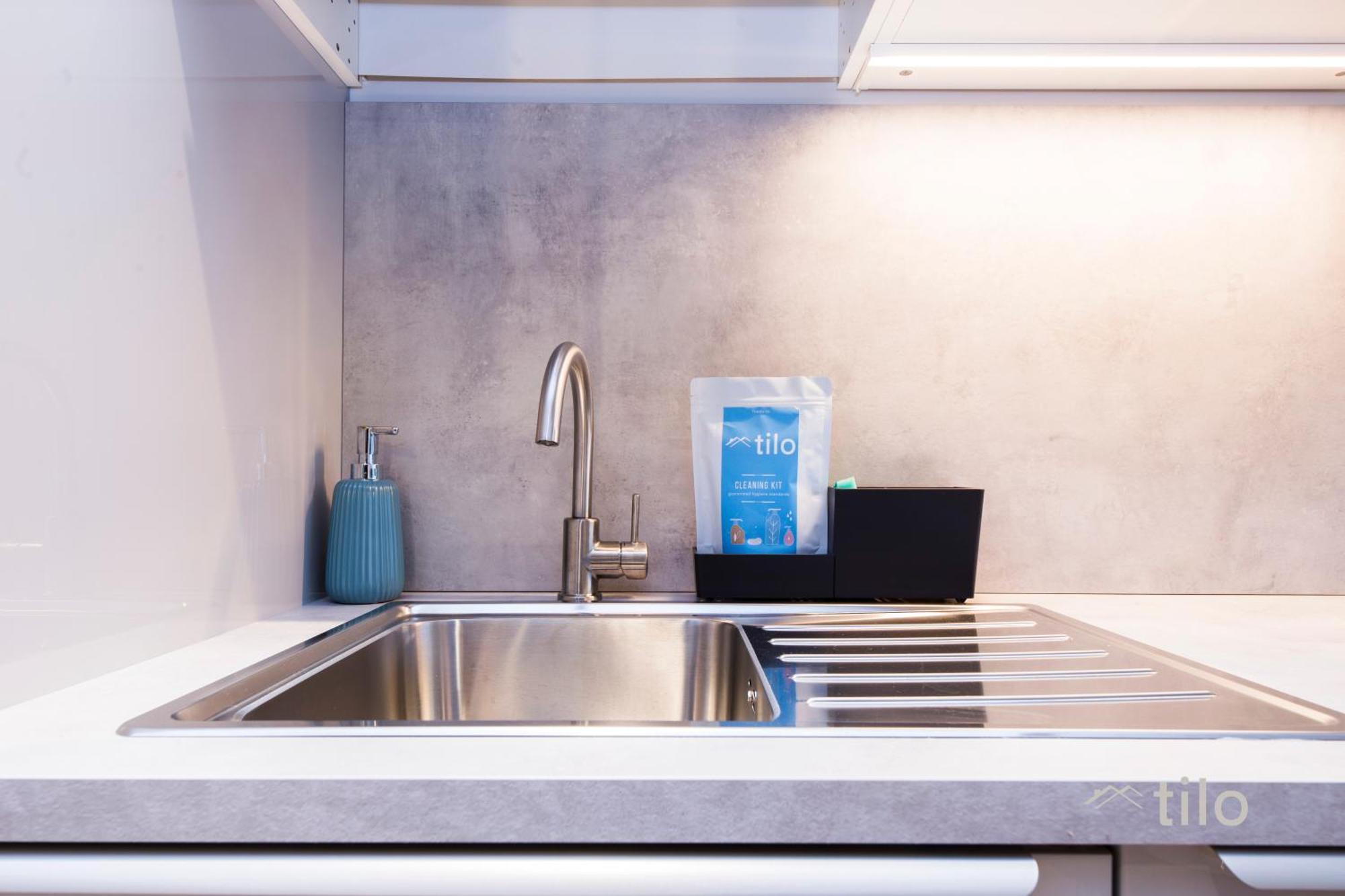 Appartamento Waterfront Luxury, 1br, Free Parking, Ac, Netflix & Wifi By Tilo Lux *