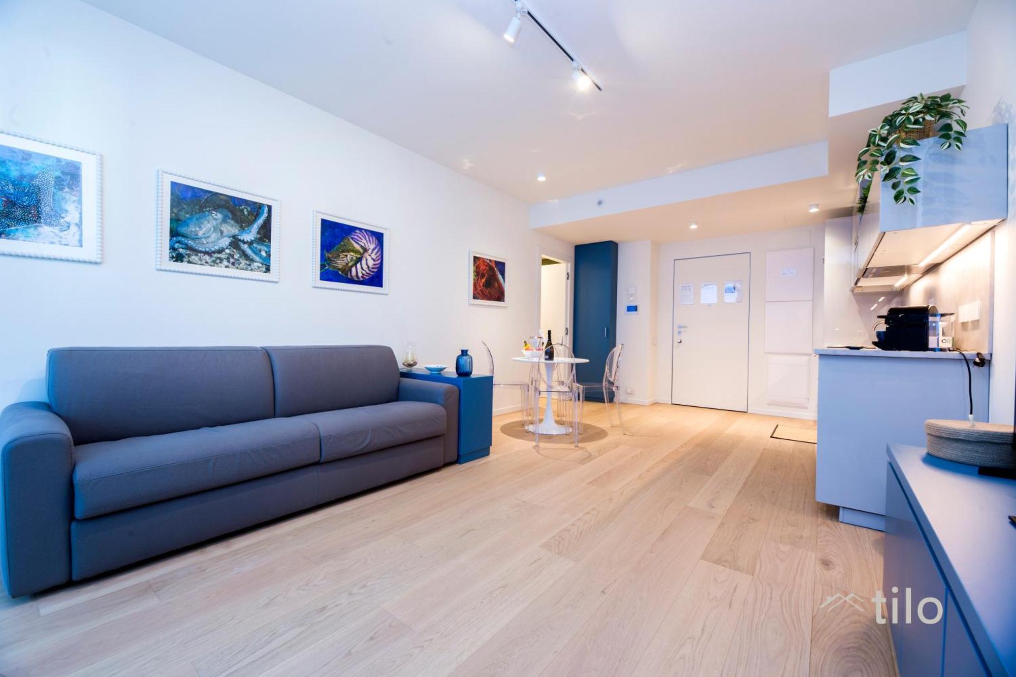 Waterfront Luxury, 1br, Free Parking, Ac, Netflix & Wifi By Tilo Lux *