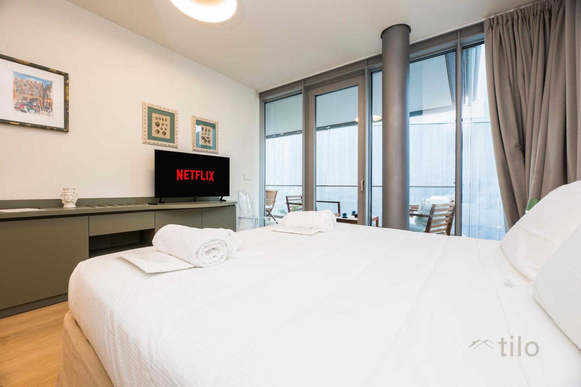 Waterfront Luxury, 1br, Free Parking, Ac, Netflix & Wifi By Tilo Lux Appartamento *